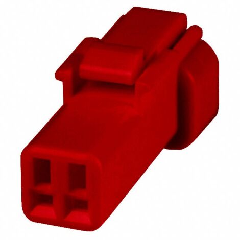 Connettore JWPF maschio porta femmina 2 vie rosso