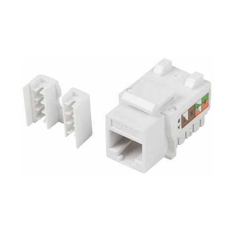Connettore Keystone lanberg cat.5e utp rj45 90 gradi