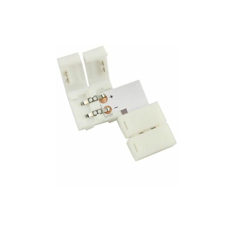 Image of Connettore l 8mm rapido clip jack plug per striscia strip led B1E1