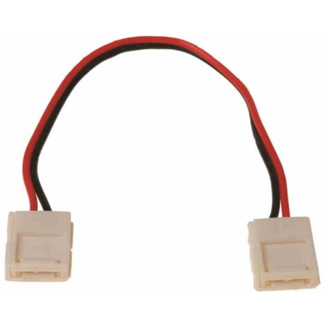 Connettore LED da 8 mm. Connettore su due lati.
