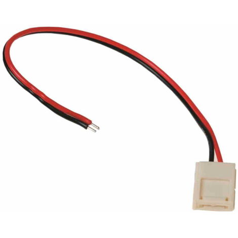 Connettore LED da 8 mm. Connettore su un lato.