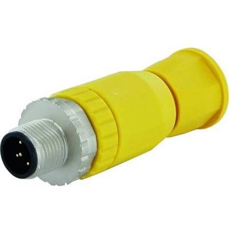 CONNETTORE M12 0°, CON MORSETTO A VITE