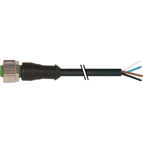 Connettore M12 4 poli femmina 4x0.34mmq Murr Elektronik 7000122216140500
