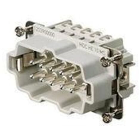 Connettore Maschio 500V Hdc He 10 Ms ( WEIDMULLER cod. 1203900000 )