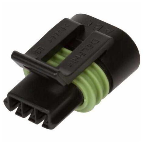 Connettore Metri-Pack 150.2 porta femmina 3 Vie Nero