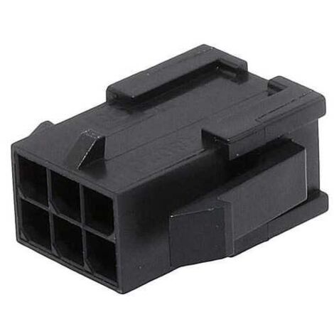 Connettore Micro Fit femmina 3X2 vie molex
