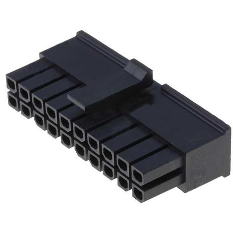 Connettore Micro Fit maschio 10X2 vie