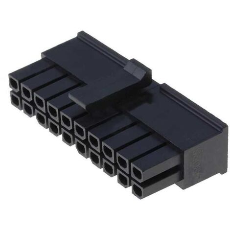 Connettore Micro Fit maschio 10X2 vie Molex