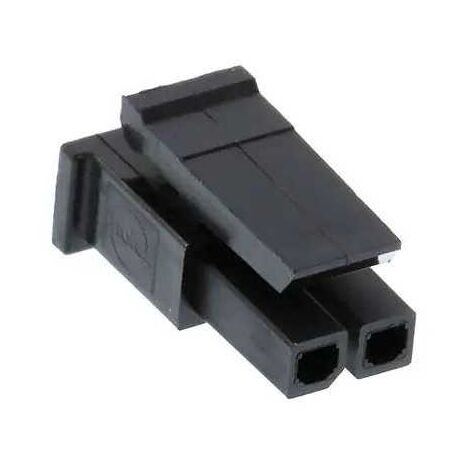 Connettore Micro Fit maschio 2 vie