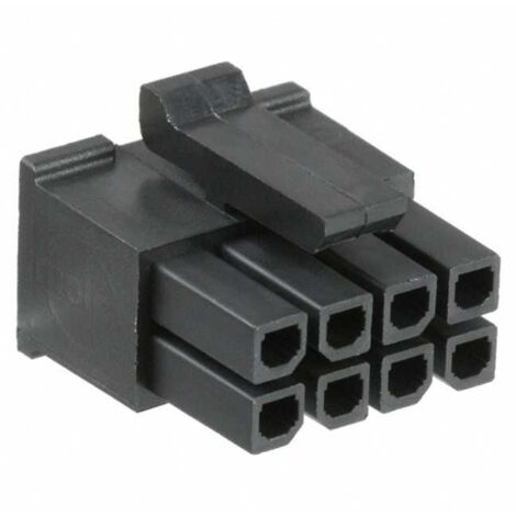 Connettore Micro Fit maschio 4X2 vie