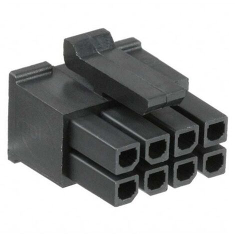Connettore Micro Fit maschio 4X2 vie Molex