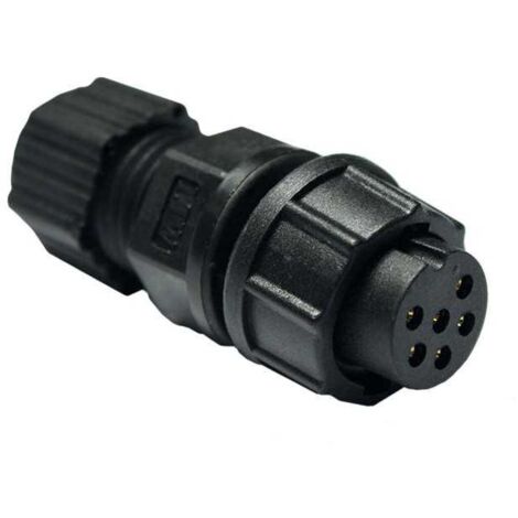 Connettore Mini A Maschio 6 Vie a saldare