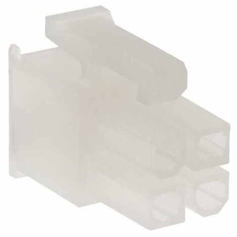 Connettore Mini Fit maschio 2X2 vie
