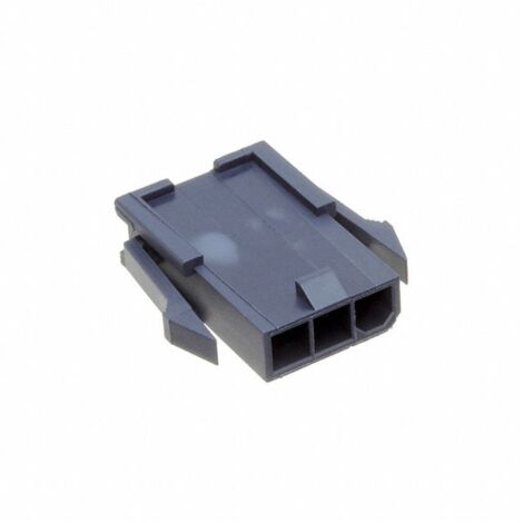 Connettore Mini Fit maschio 3 vie nero
