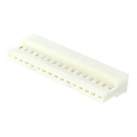 Connettore MTA 100 Femmina 16 Vie Bianco per cavo AWG 24
