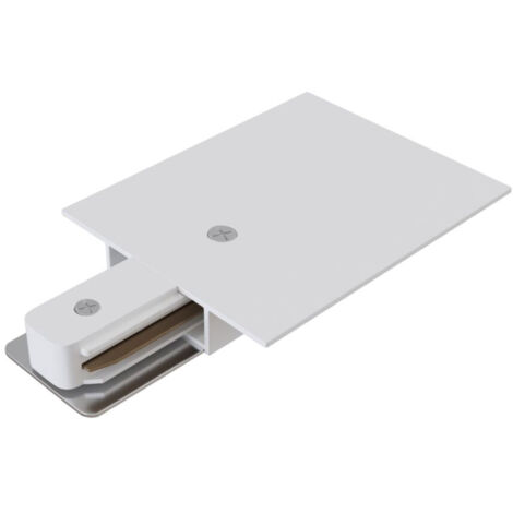 Connettore Per Binario In Alluminio Bianco