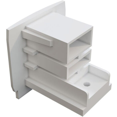 Connettore Per Binario Plastica 3,1Cm Bianco
