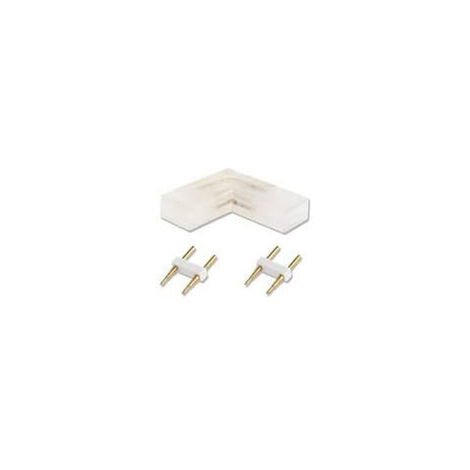 CONNETTORE PER GIUNZIONE AD L PER NASTRO LED 2PIN