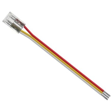 Connettore per LED COB CCT a 3 pin da Striscia ad Alimentazione 10mm