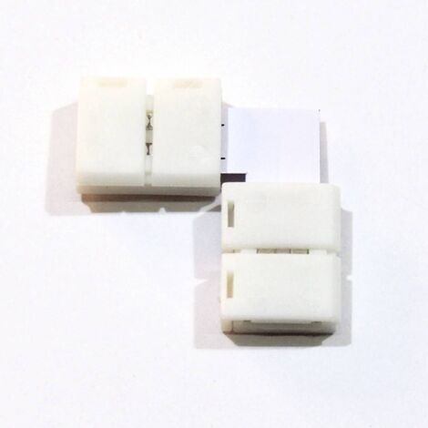 Connettore per strisce LED 12V 8mm per angoli a 90º