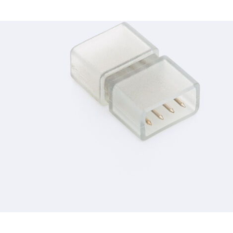 FSJEE Connettore Led 4 Pin Kit,Connettore Per Strisce LED DIY Per 5050 RGB Striscia LED 10 - Foto 6