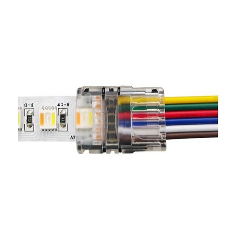 Leclubled - Connettore per striscia led rgb+cct da...