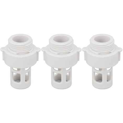 per 10649 Tappo di scarico per piscina di ricambio compatibile con per Intex per piscine da 106,7 cm e superiori, per piscina da 36 pollici o meno (2 pezzi