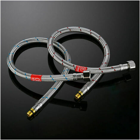 Connettore per tubo flessibile per miscelatore da cucina monoblocco Rubinetto da cucina flessibile sanitario flessibile in acciaio inossidabile