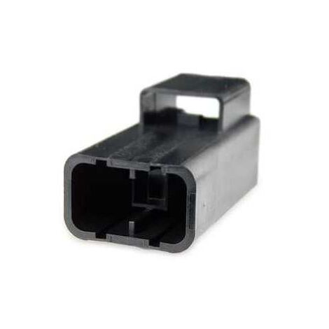 Connettore Power femmina 2 vie nero