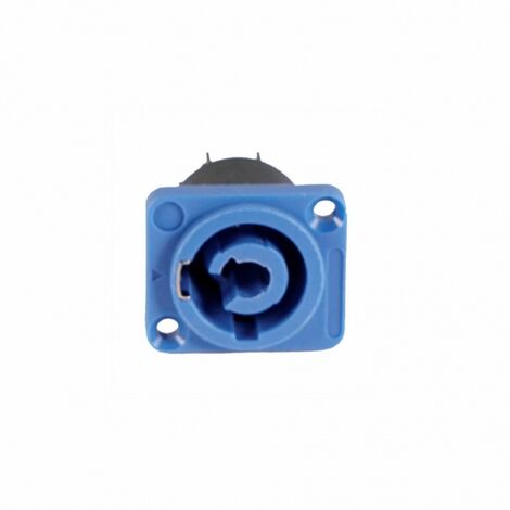 Connettore Powercon Blu ingresso da pannello Wisdom