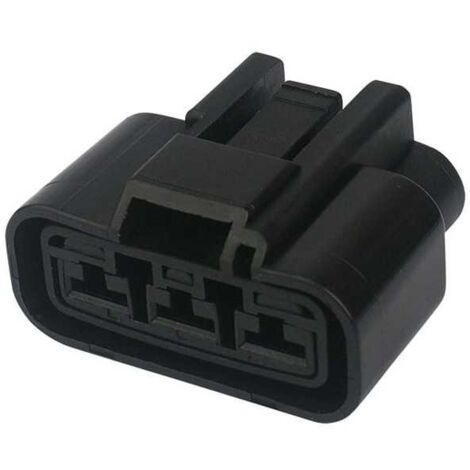 Connettore QLW 250 porta femmina 3 vie Nero