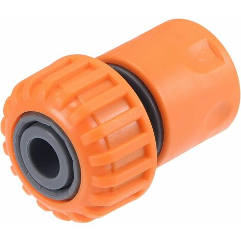 Connettore rapido per rubinetto da giardino - 20 mm - Arancione, KoleZy