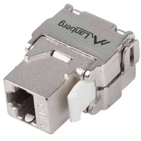 Connettore RJ45 del modulo Keystone Lanberg - FTP cat.6 senza attrezzi LSA 180° per scatola di montaggio