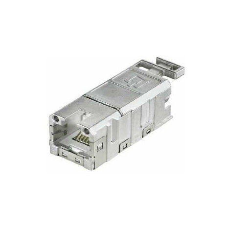 Connettore RJ45, IP67 con custodia, Collegamento 1 RJ45, Collegamento 2 IDCPROFINETAWG 26, AWG 22