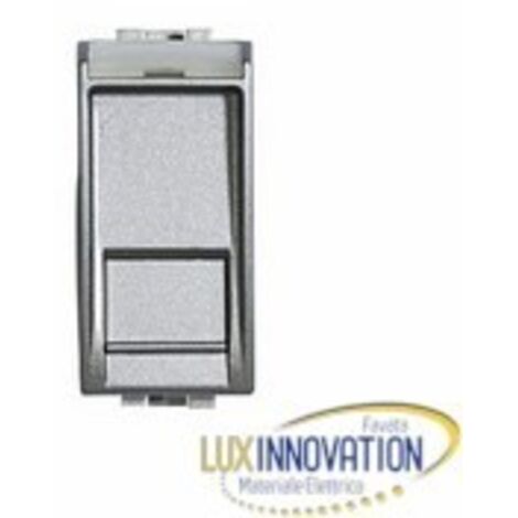 Connettore RJ45 Toolless IDC Categori 6 STP Serie Civili Bticino NT4279C6S LivingLight Tech