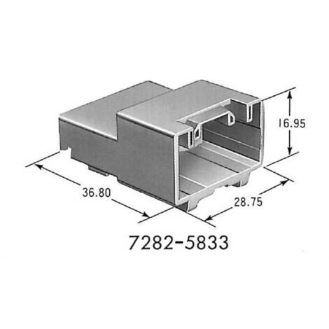 Connettore serie 1.0 porta maschio 18 vie