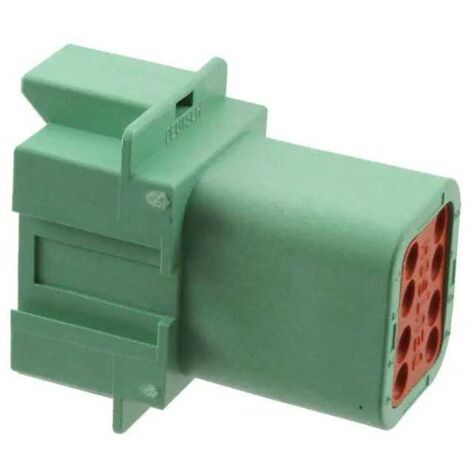 Connettore Serie DT Femmina 8Vie verde