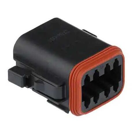 Connettore Serie DT Maschio 8 Vie Nero CE10