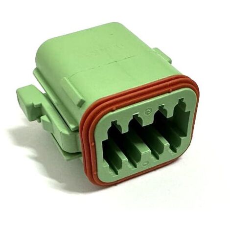 Connettore Serie DT Maschio 8 Vie Verde C015