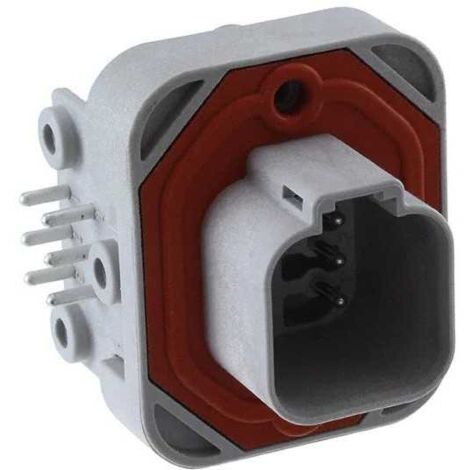 Connettore Serie DT13 Femmina 6 Vie da circuito stampato 90°