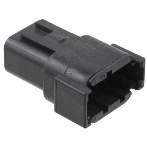 Connettore Serie DTM Femmina 8 Vie nero