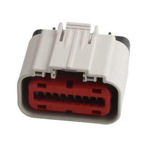 Connettore Serie Get.64 Maschio 18 Vie bianco