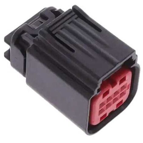 Connettore Serie Get.64 Maschio 2x4 Vie nero