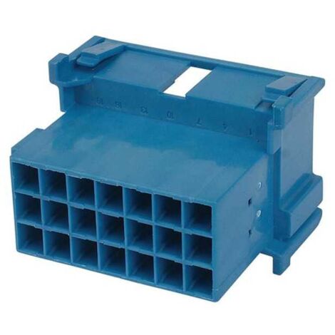 Connettore Serie MCP 2.8 Femmina 21 Vie Blu