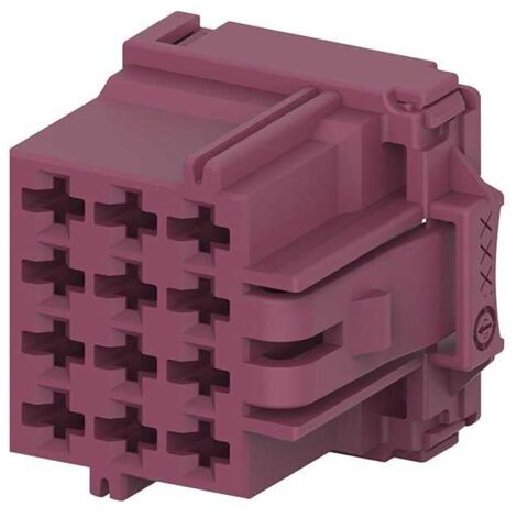 Connettore Serie MCP 2.8 Maschio 12 Vie Viola