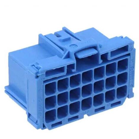 Connettore Serie MCP 2.8 Maschio 21 Vie Blu