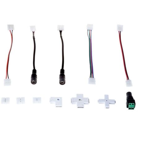 Connettore Striscie LED 5050 RGB 4 PIN a Croce