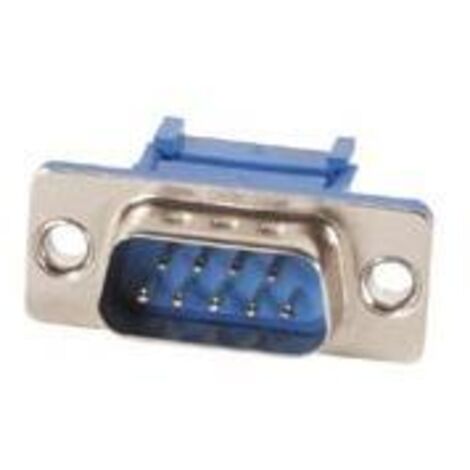 CONNETTORE SUB-D 9 POLI MASCHIO PER CAVO FLAT