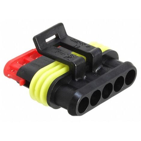 Connettore Superseal maschio 5 vie