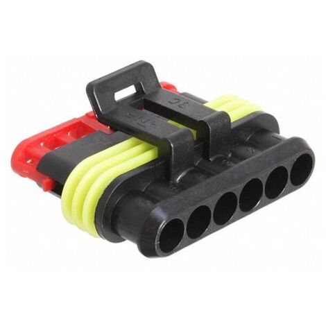 Connettore Superseal maschio 6 vie